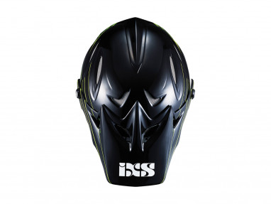 Phobos 5.1 Fullface Helm Black/Green -SALE-