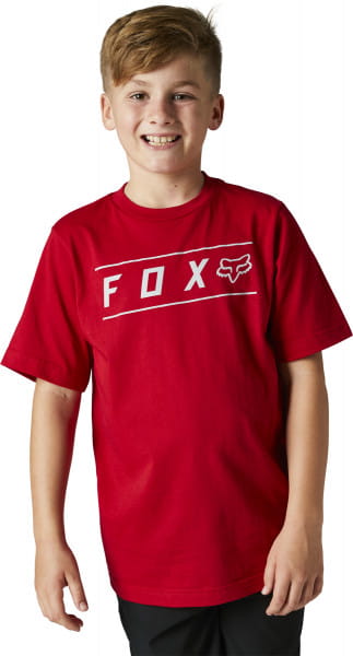 Tee Youth Pinnacle SS Flame Red