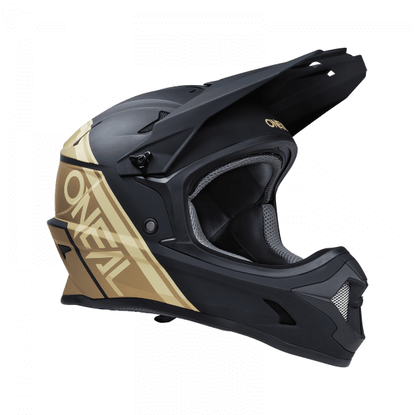 Sonus Split - Helm met volledig gezicht - Zwart/Goud
