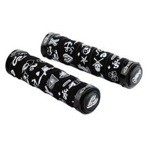 Lock-On Grips 129mm - Designed by Mike Giant - black
