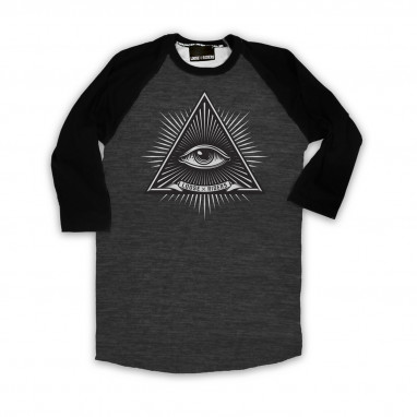 T-Shirt 3/4-Arm ''Third Eye'' - Grau