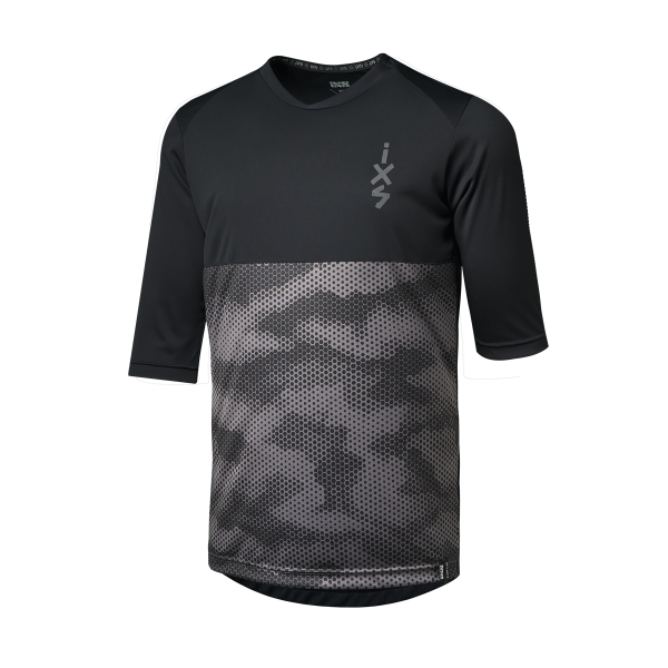Carve 1.0 3/4 Jersey schwarz-graphit