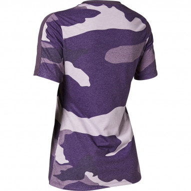 W Ranger - Ladies Short Sleeve Jersey - Dark Pure - Purple/Camo