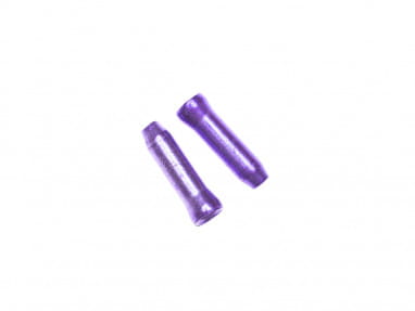Cable end caps (set of 2) - purple