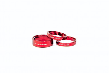 Interlok Spacer Kit, 2x5mm, 1x10mm, red