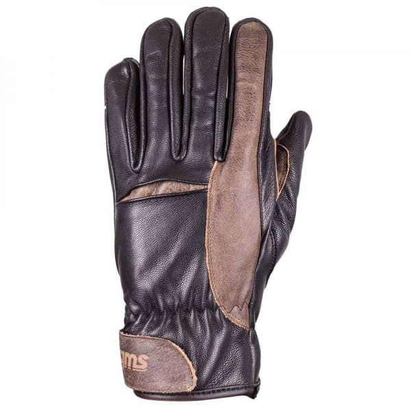 Handschoen RYDER - zwart-bruin