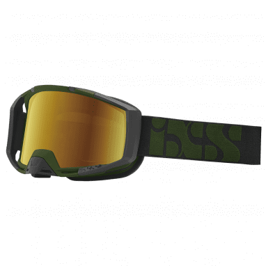 Trigger Goggle Mirror - Olive/Mirror Gold
