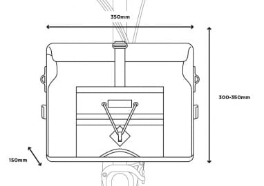 City Loader - 20L - zwart