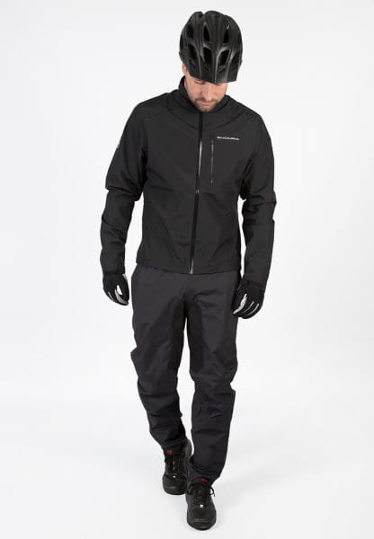 hummvee waterproof jacket black