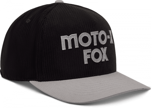 Chapeau Moto-X Corduroy Circa74 Special Edition - Noir