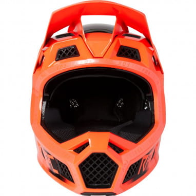 Rampage Pro Carbon Repeater - MIPS Fullface Helm - Rot/Orange/Schwarz