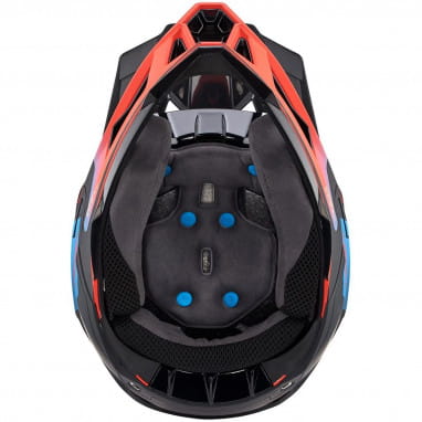 Casque Aircraft 2 - Stahl Blue/Neon Red
