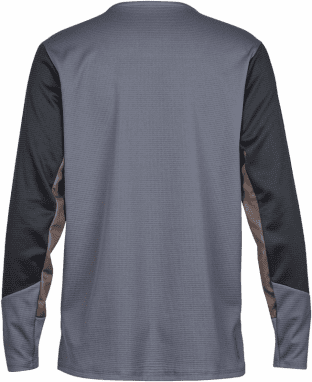 Youth Defend Long Sleeve Jersey - Graphite