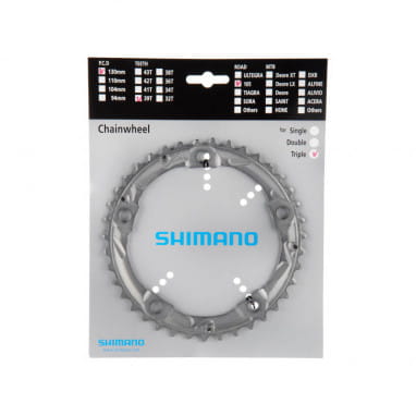 105 FC-5703 10-speed chainring - silver