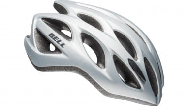 Casco da bicicletta Tracker R - argento opaco/titanio