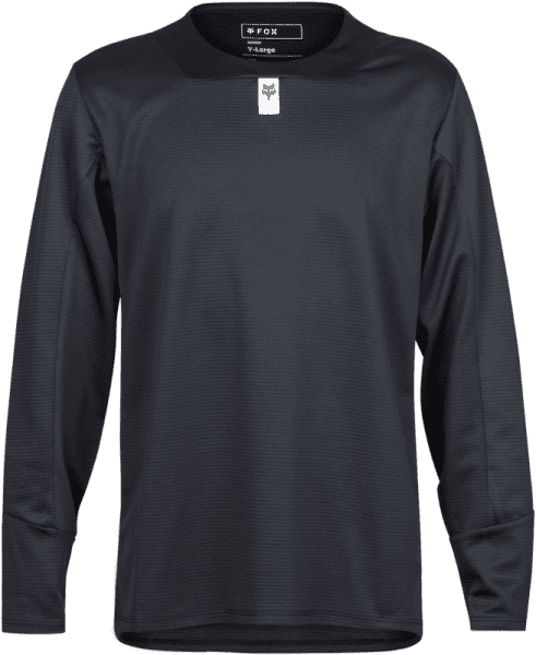 Youth Defend Long Sleeve Jersey - Black