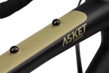 Asket Essential - Zwart/Licht Kaki