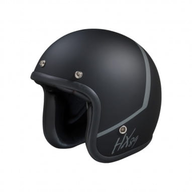 89 2.0 Jet helmet matte black grey