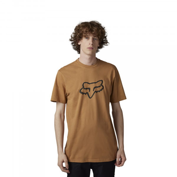 Legacy Fox Head Short Sleeve Tee - Cognac