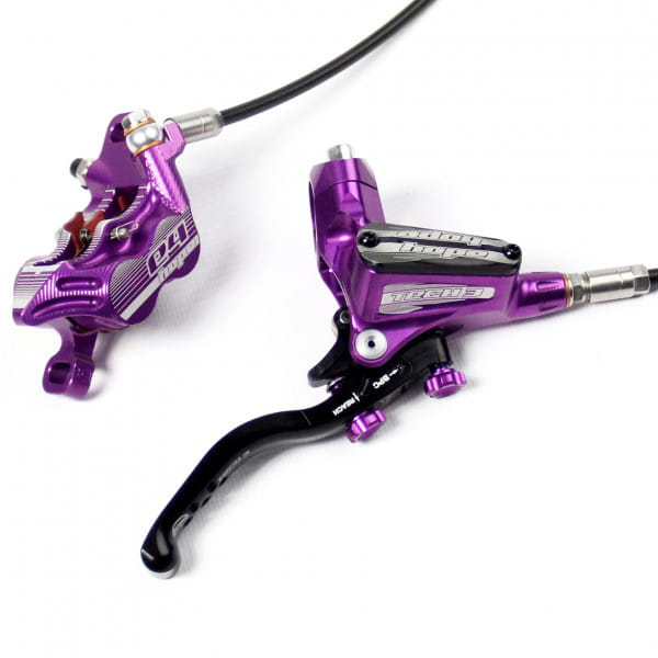 Tech 3 E4 disc brake - purple
