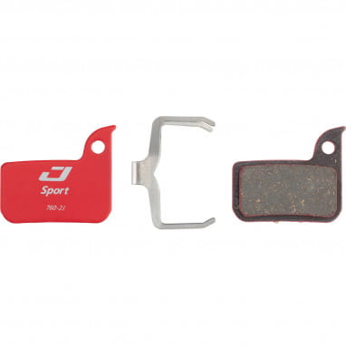 Brake pads Disc Sport Semi-Metallic for Sram Red, Force