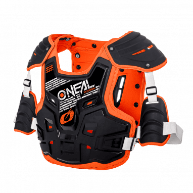 PXR Stone Shield upper body protector black/orange