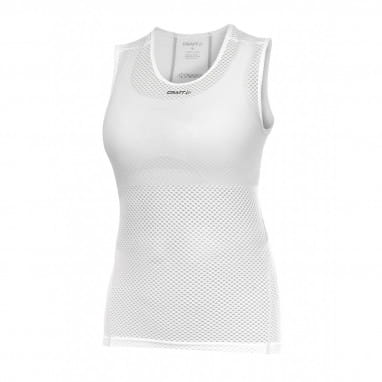 Stay Cool Mesh Superlight Mouwloos Dames - wit