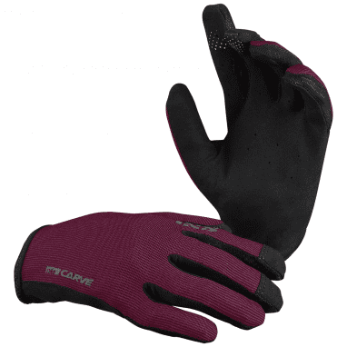 Carve gloves raisin