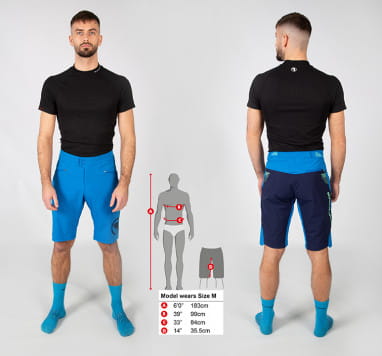Pantaloncino SingleTrack Lite - Blu elettrico - Vestibilità corta