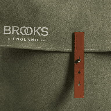 Bricklane Panniers - Sage Green/Honey