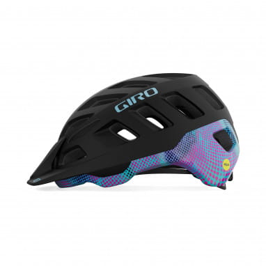 Casco per bicicletta RADIX W - nero opaco chroma dot