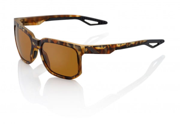 Centric Sunglasses - PeakPolar- Soft Tact Havana