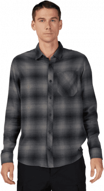 Survivalist Stretch Flannel - Black