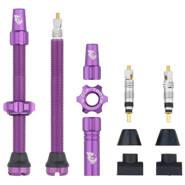 Tubeless Valve Stem Ventile, Presta - purple