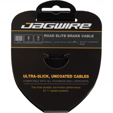 Brake cable Road Elite Ultra-Slick polished - 1.5 x 2000 mm