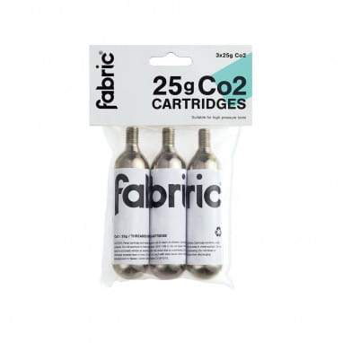 CO2 cartridges 25g - 3 pieces
