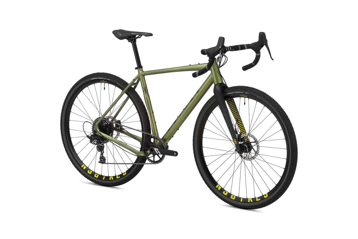 NS Bikes RAG+ 1 Road & Gravel Plus 700C - green/black | Gravel Bikes | BMO  Bike Mailorder