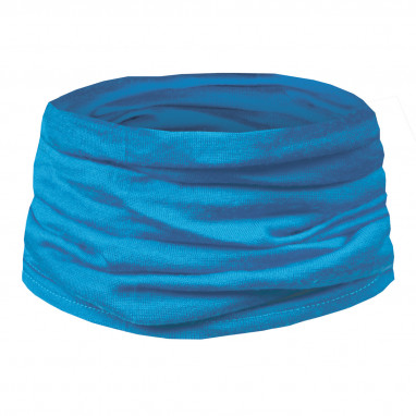 Écharpe tube en mérinos Baabaa - bleu