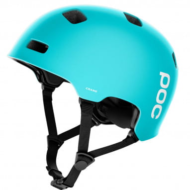 Crane Fahrradhelm - Kalkopyrit Blau Matt
