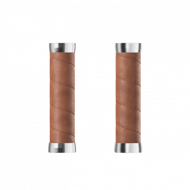 Slender Leather Grips 130/130 - dark tan