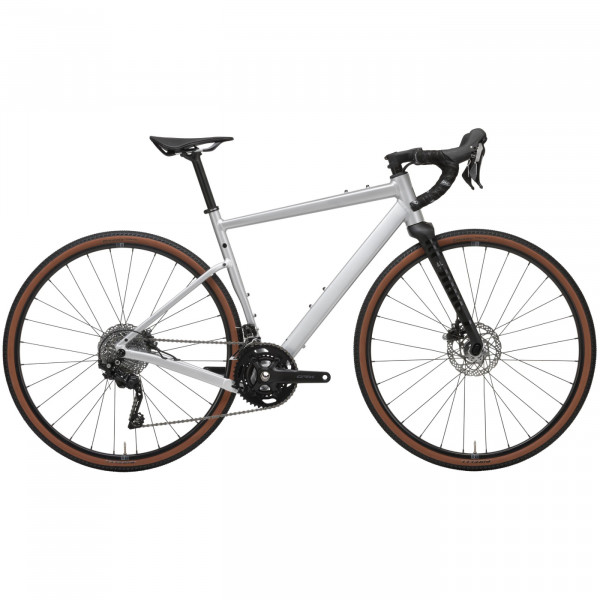 Vélo Ruut AL 1 2x Gravel Plus - Chrome/Black