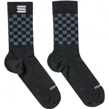 Checkmate Winter Socks - Black Anthracite