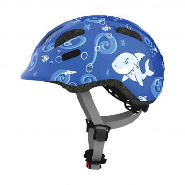 Smiley 2.0 - Kids helmet - Blue Sharks