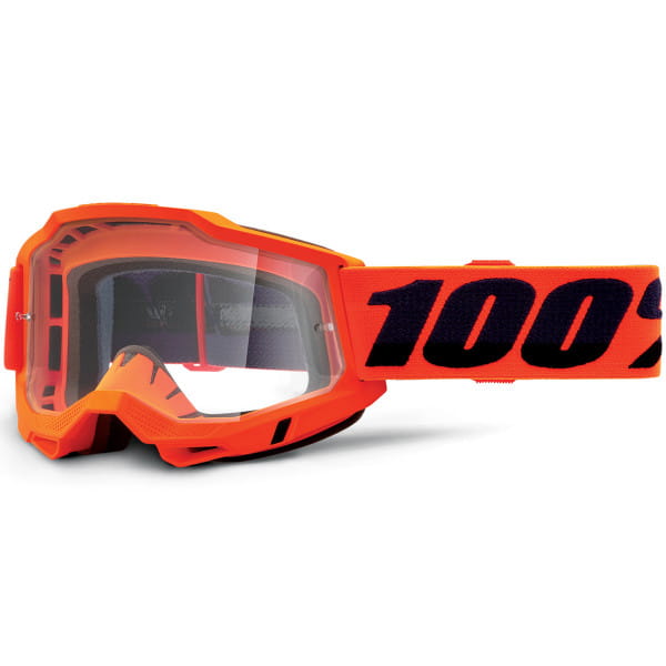 Accuri Gen.2 Anti Fog Goggles Clear - Neon Orange