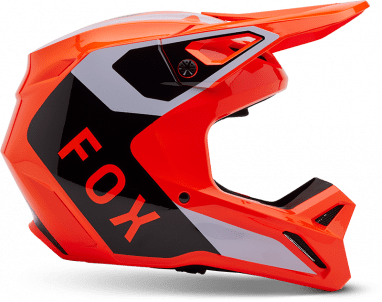 Casco V1 Lean - Naranja fluorescente