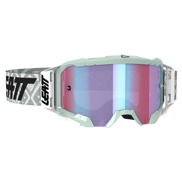 Occhiali Velocity 5.5 Iriz Anti Fog Mirror Lens - Bianco