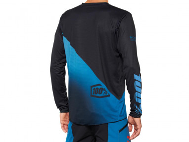 R-Core X Long Sleeve Jersey - Zwart/Zwartblauw