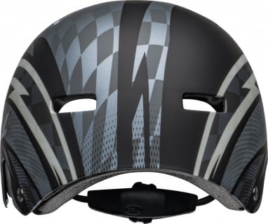 LOCAL bike helmet - matte black/gray psycho