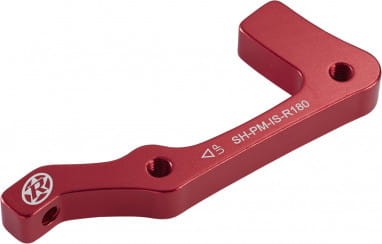 Disc adapter Shimano IS-PM - rear - red