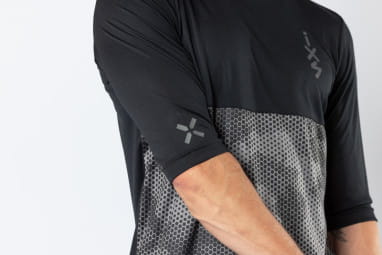 Carve 1.0 3/4 Jersey schwarz-graphit